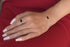 Ameya अमेय | Onyx | Ring | Silber | Rhodiniert